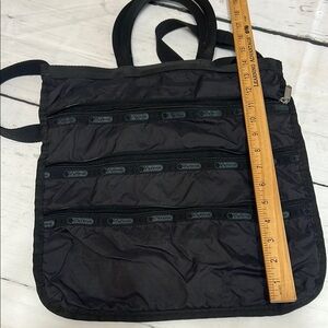 LeSportsac Black Messenger Bag